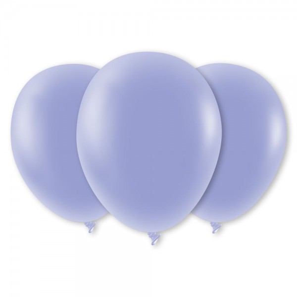 Luftballons soft lila Latex Rund