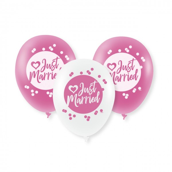 Ballons Just Married