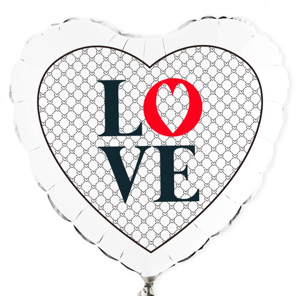 folienballon love just married