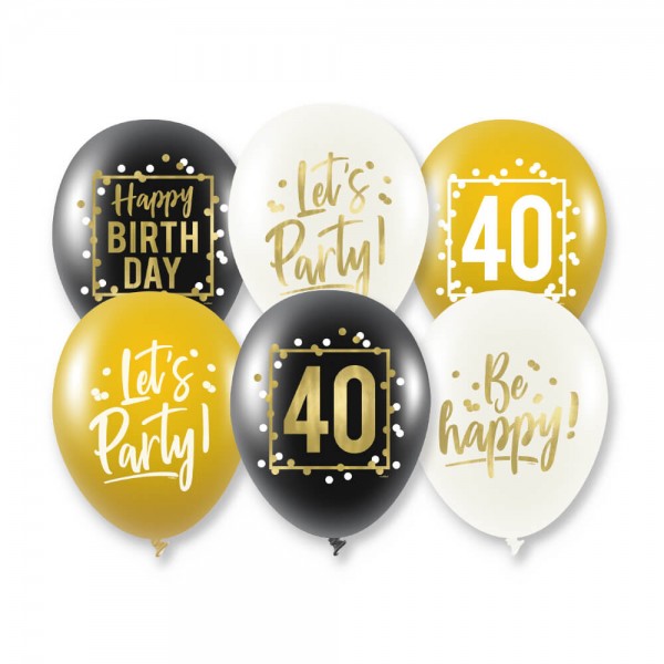 Ballon 40. Geburtstag