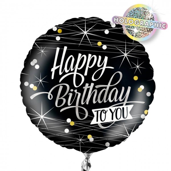 folienballon happy birthday 