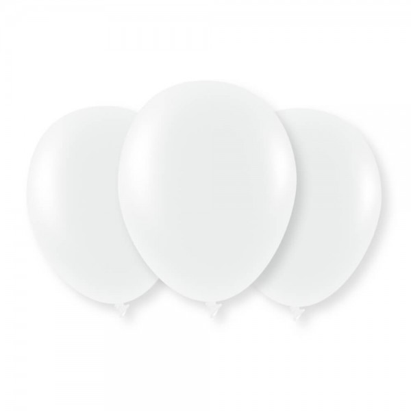 8 Luftballons - Weiß