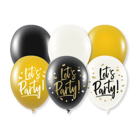 Ballon Let´s Party Uni