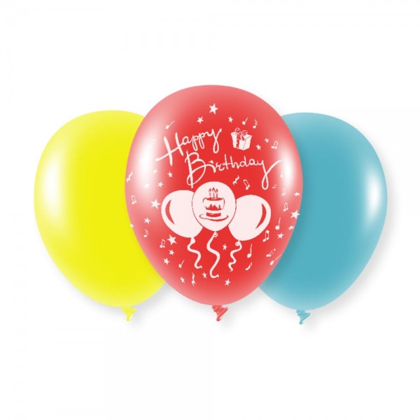 25 ballons happy birthday