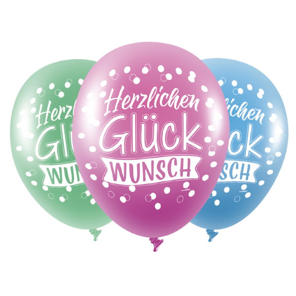 Luftballon Herzlichen Glückwunsch